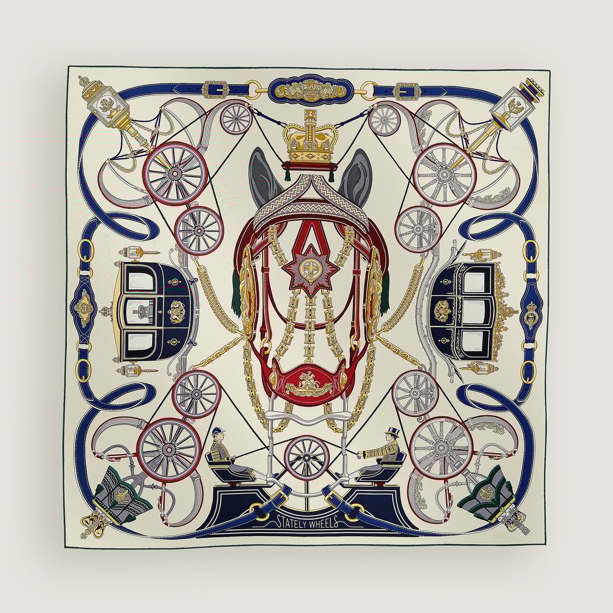 Lenço 90 Stately Wheels