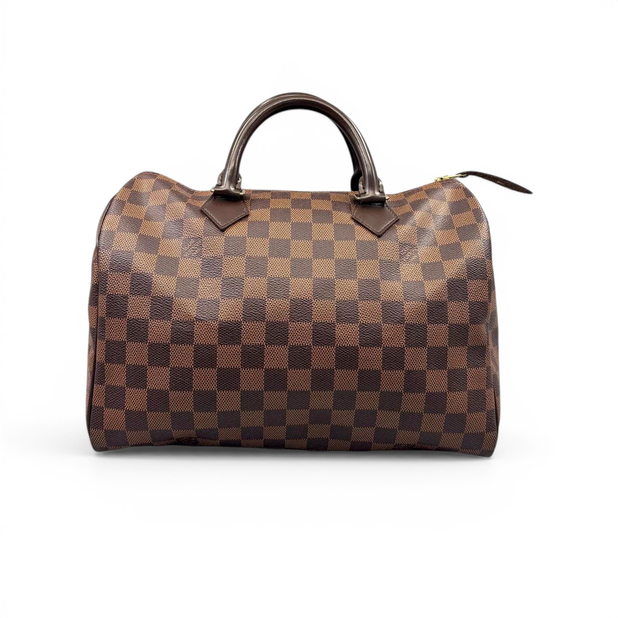 Leather bowling bag