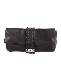 3.1 Phillip Lim Stud Embellished Leather Clutch