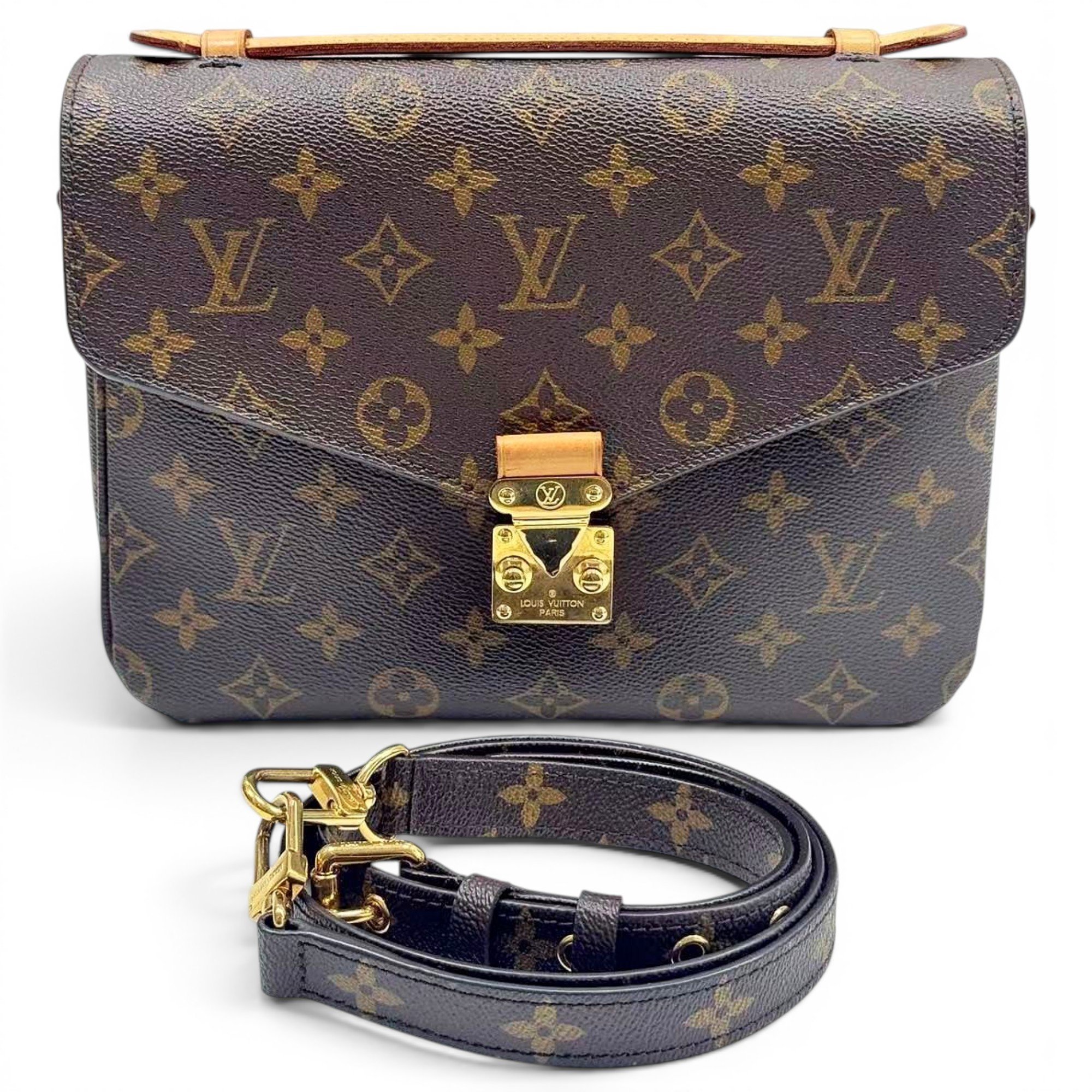 Metis leather crossbody bag