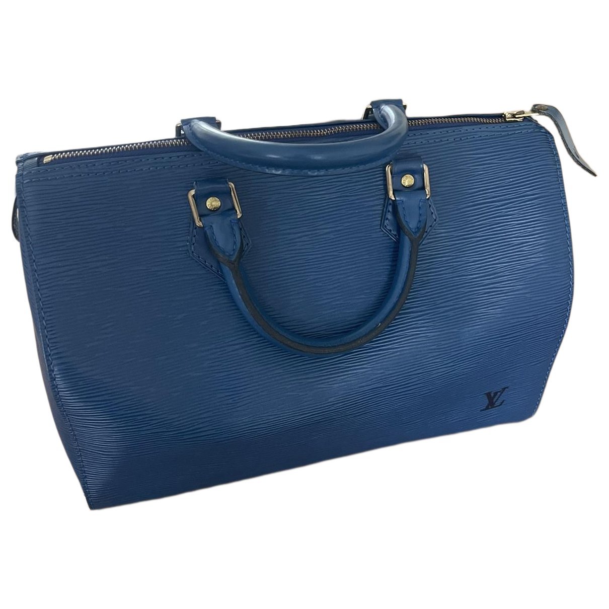 Leather travel bag