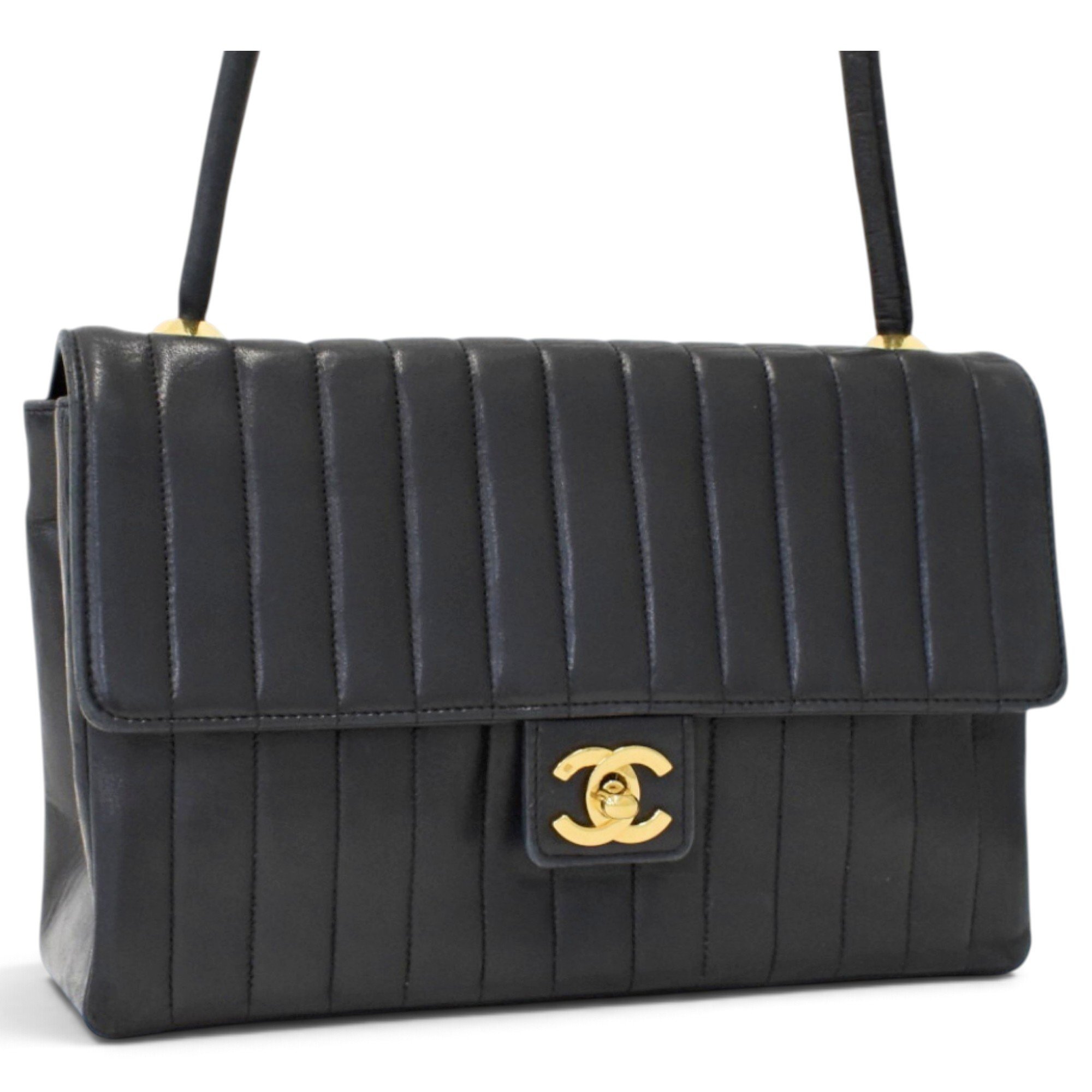 Mademoiselle leather handbag