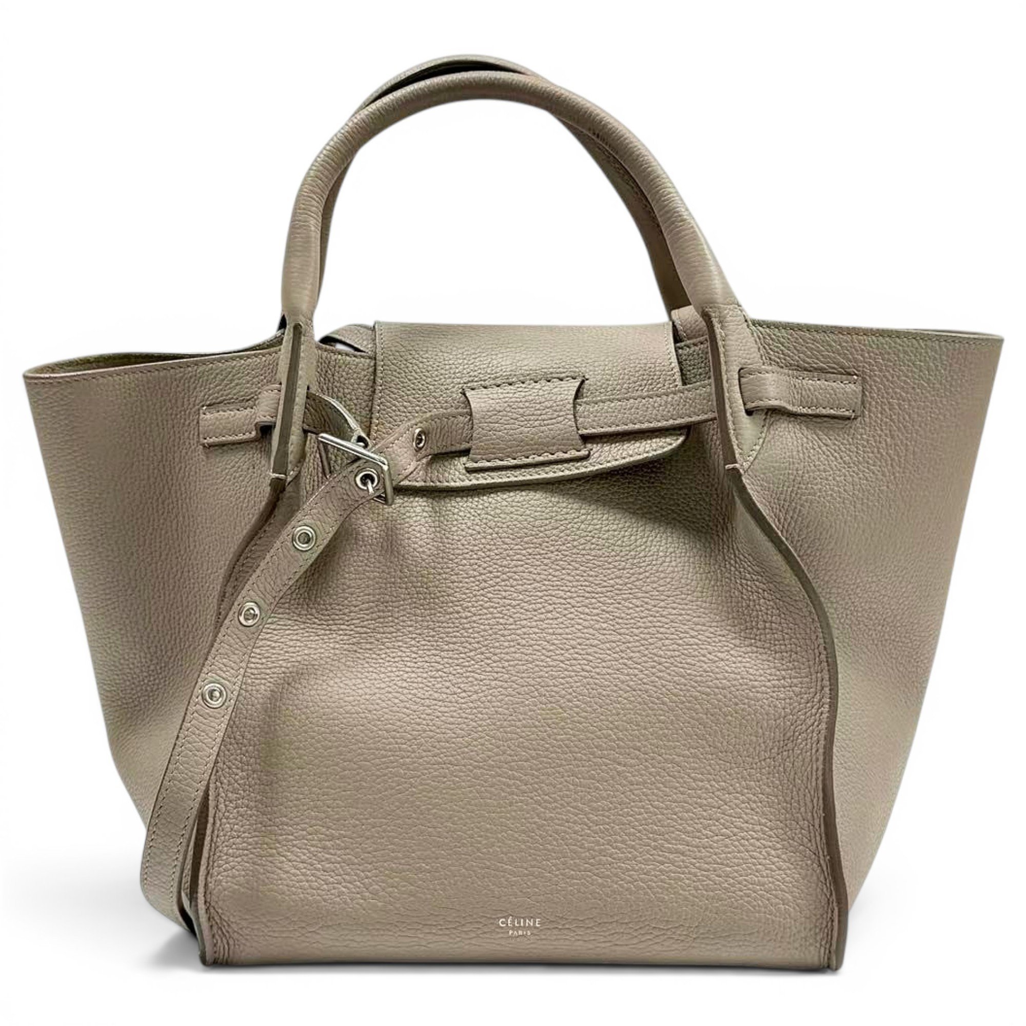 Big Bag leather handbag