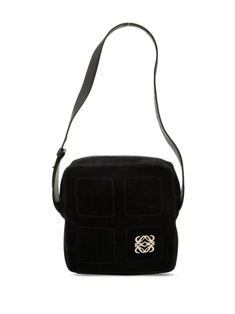 2011 Suede Anagram shoulder bag