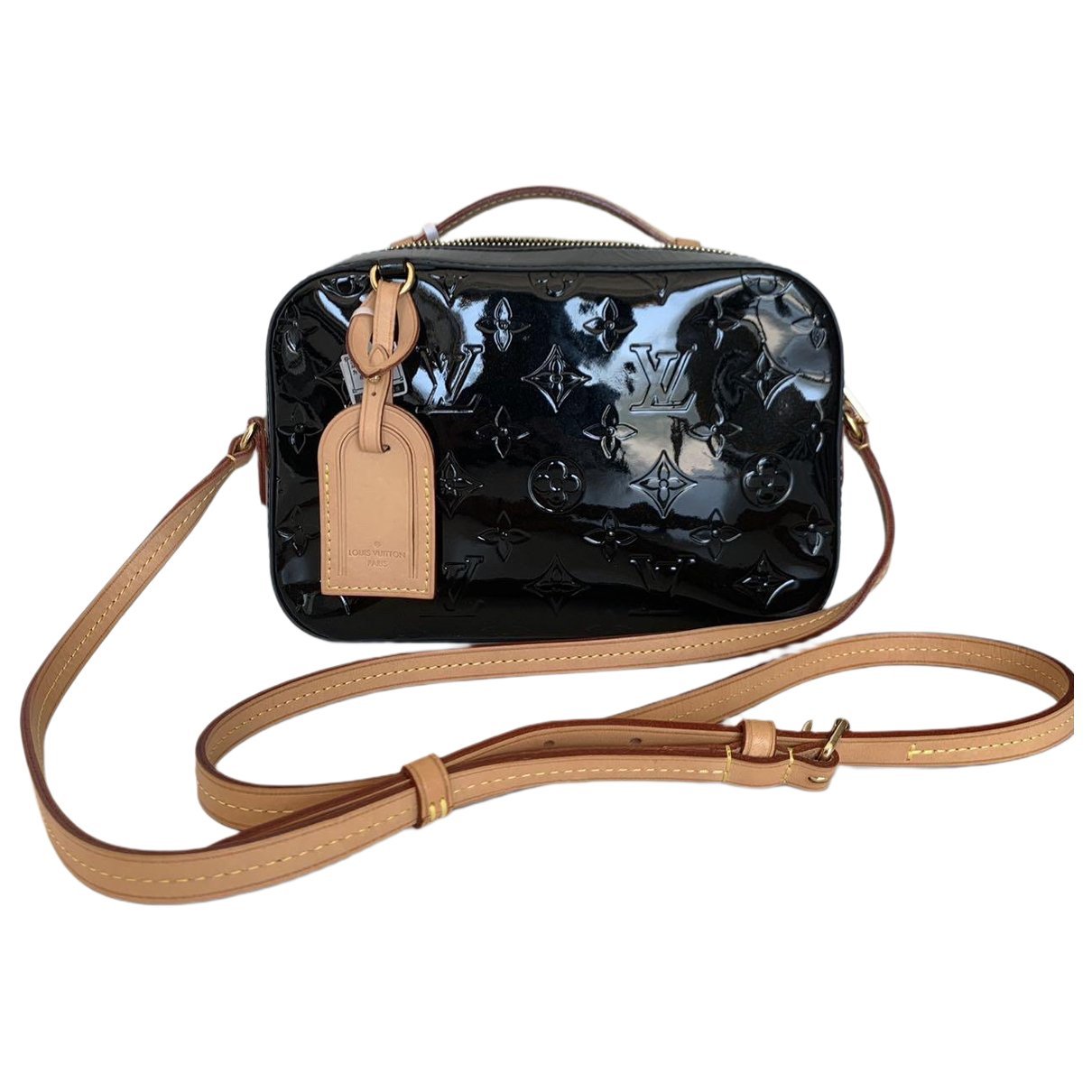 Leather crossbody bag