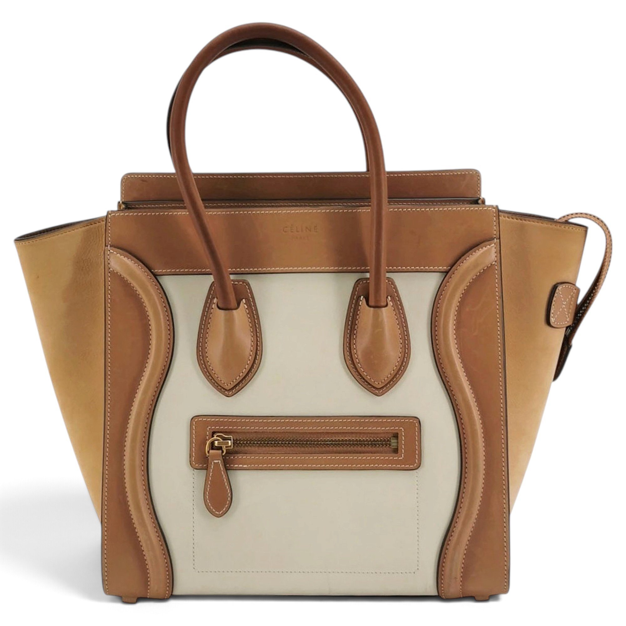 Celine Luggage leather tote