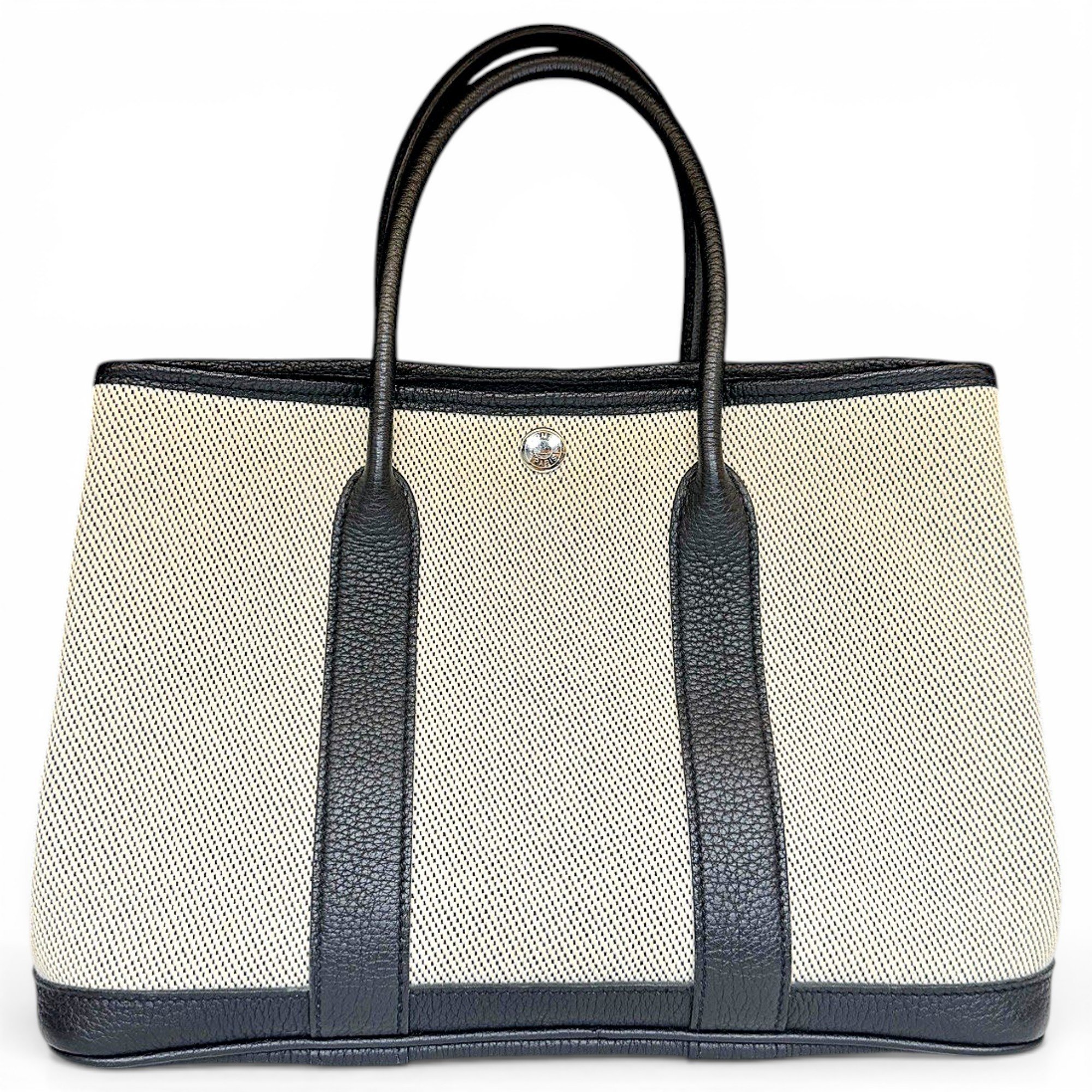 Garden Party leather handbag