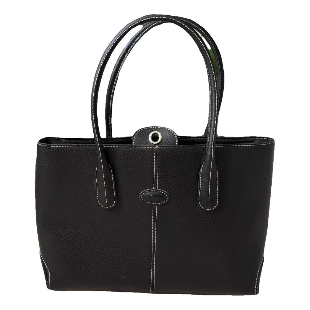 Leather tote