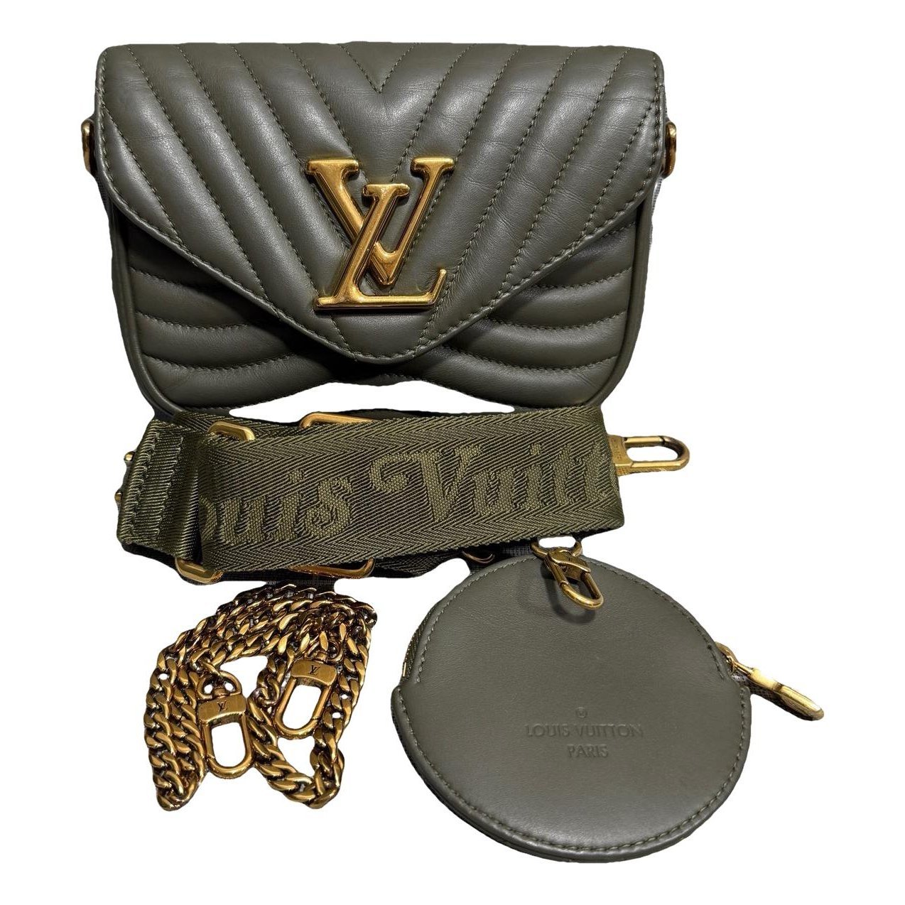 New Wave leather handbag
