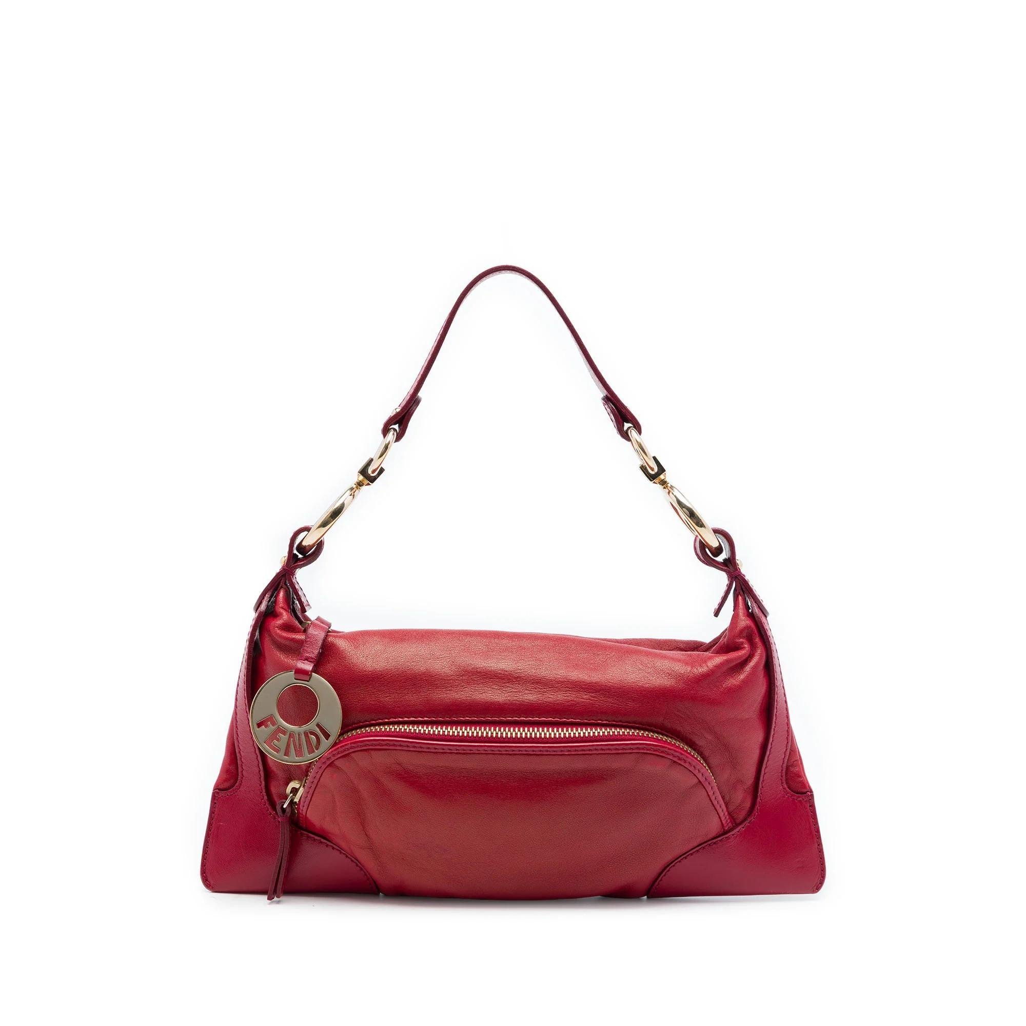 Pocket pony-style calfskin handbag