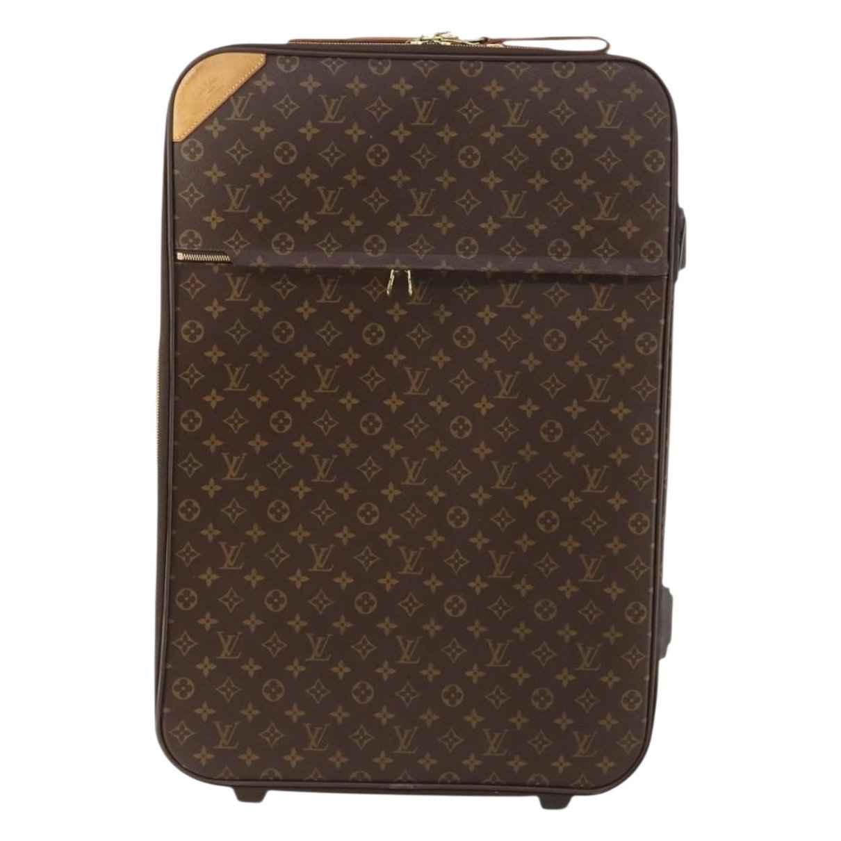 Leather travel bag
