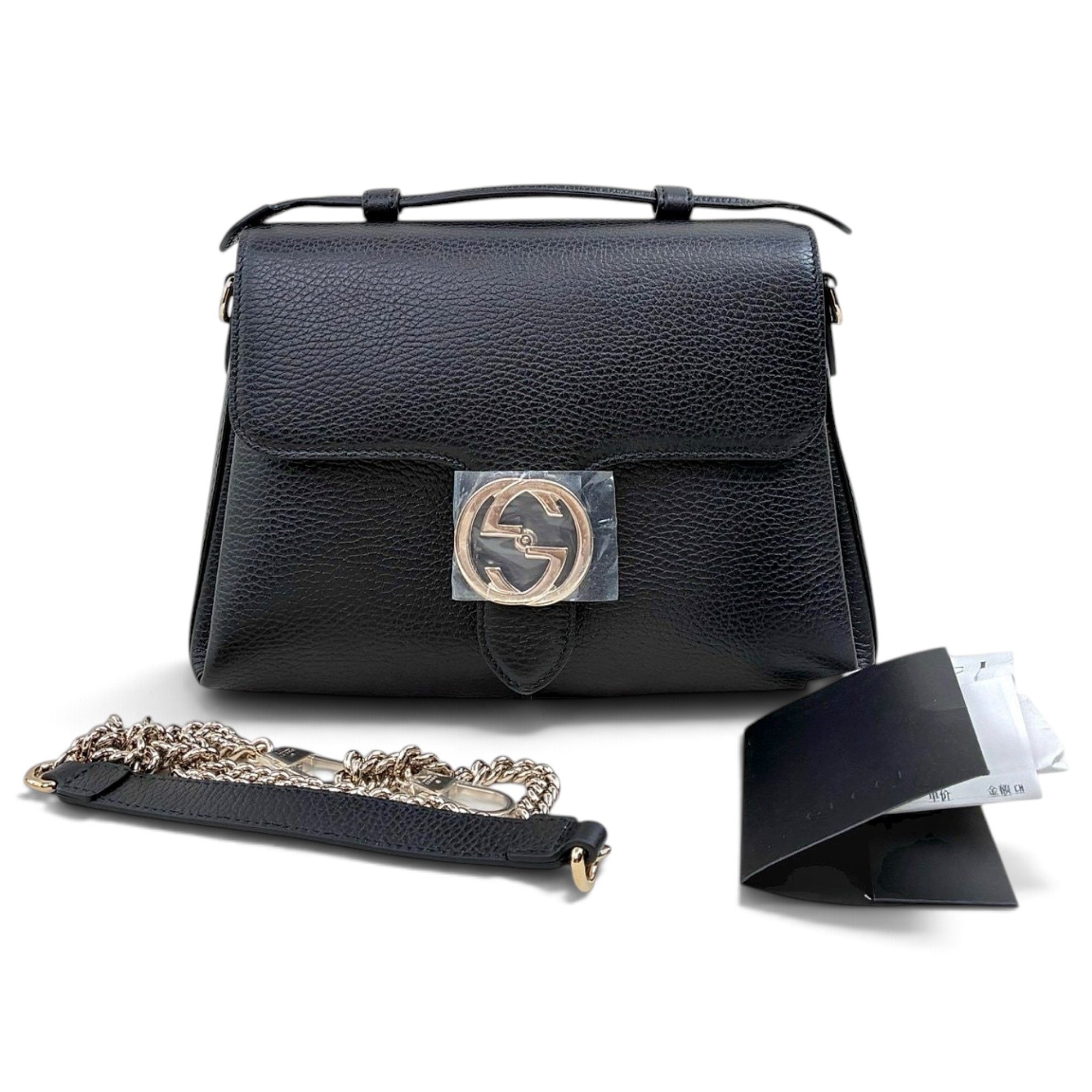 Leather handbag
