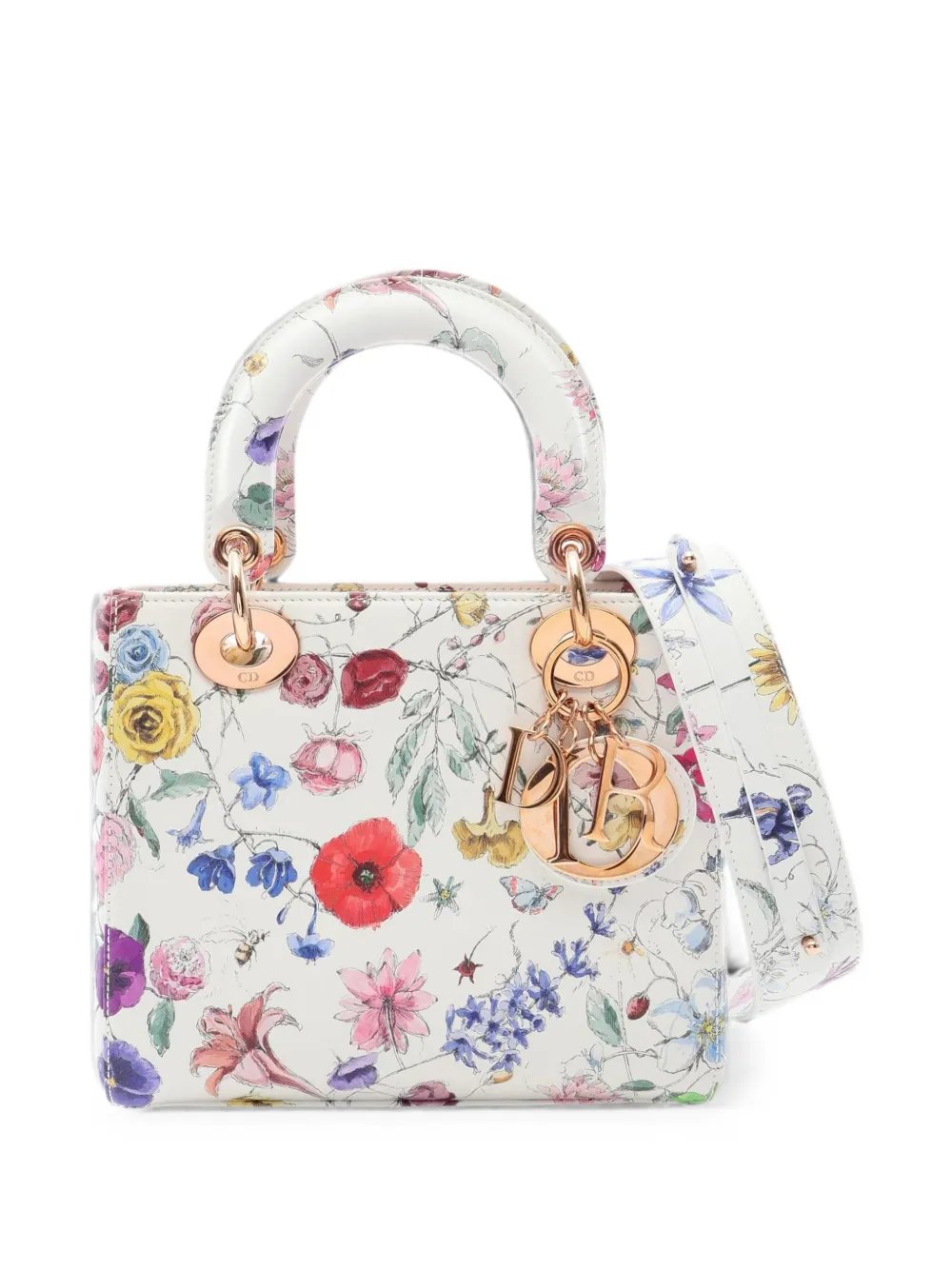 2010s small Lady Dior My ABCDior Florilegio tote bag