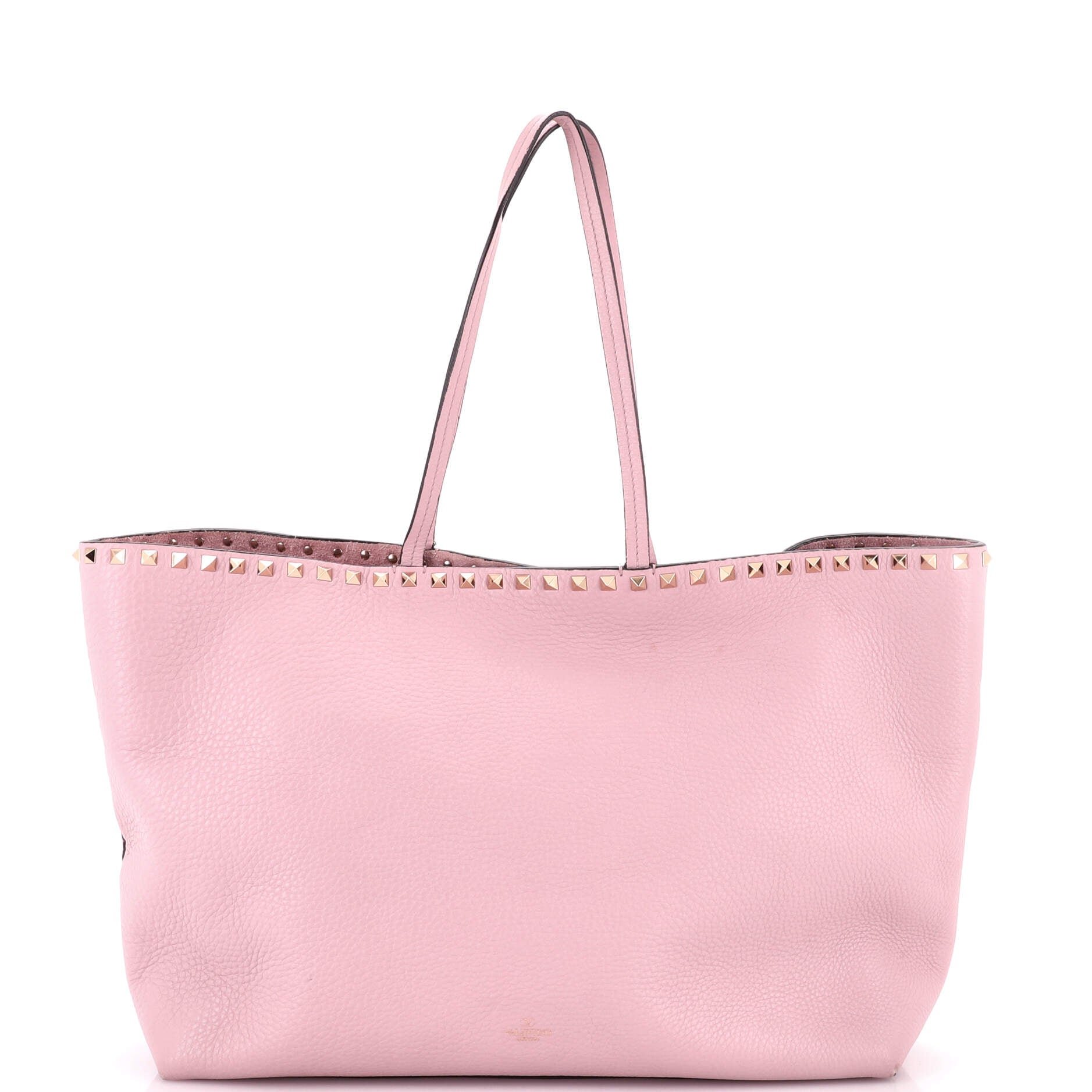 Rockstud Shopper Tote Leather Large