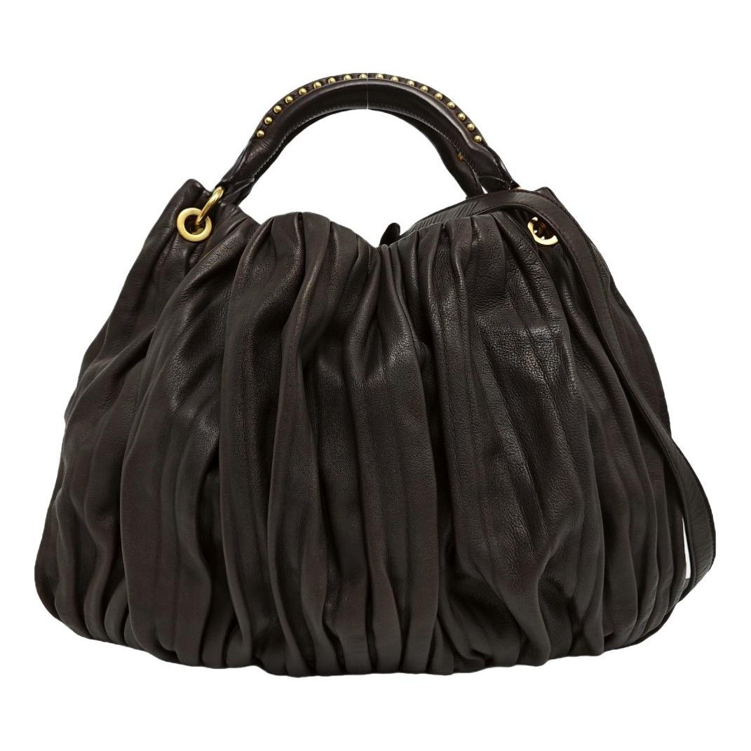 Leather handbag