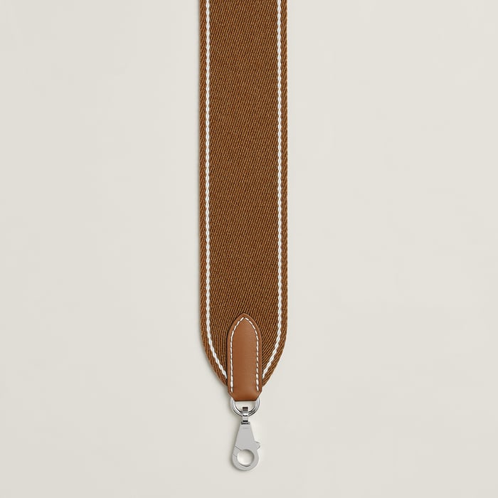 Sangle Wooly Sellier Bicolor Bag Strap