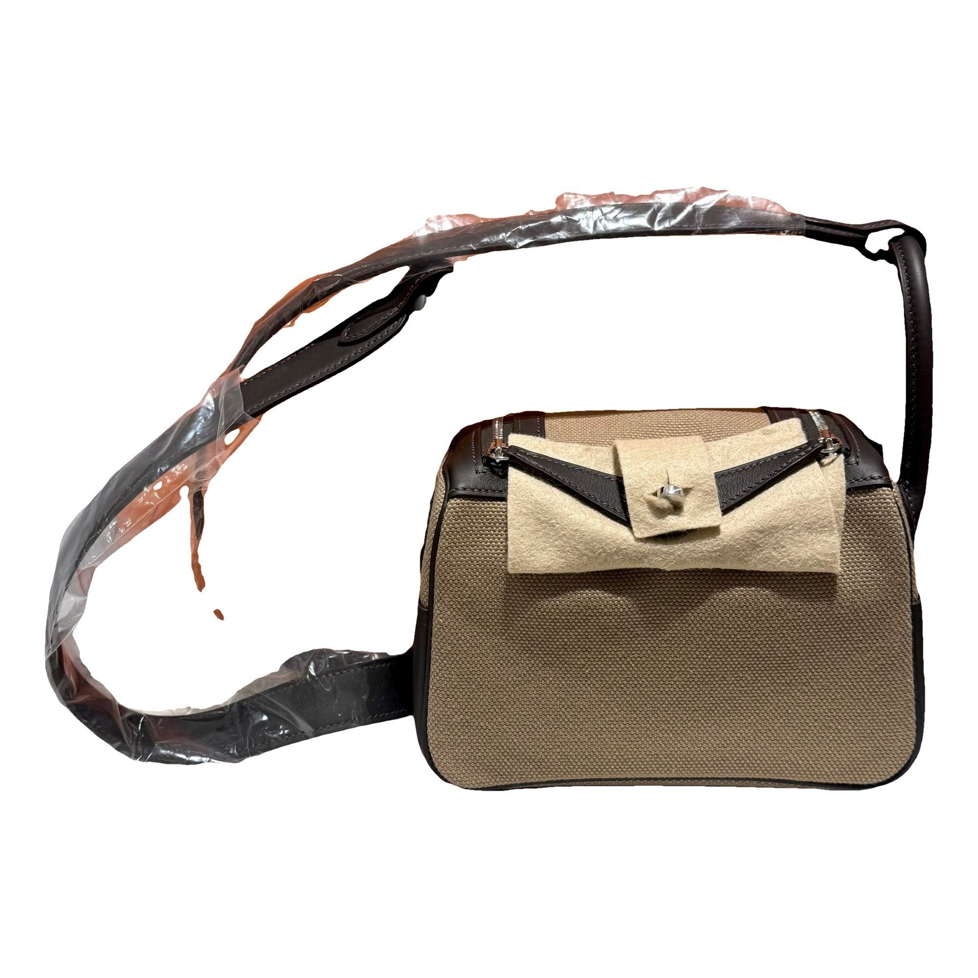 Lindy leather handbag
