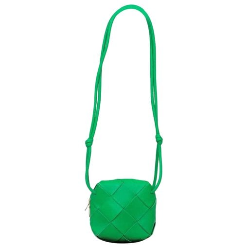 Loop leather crossbody bag
