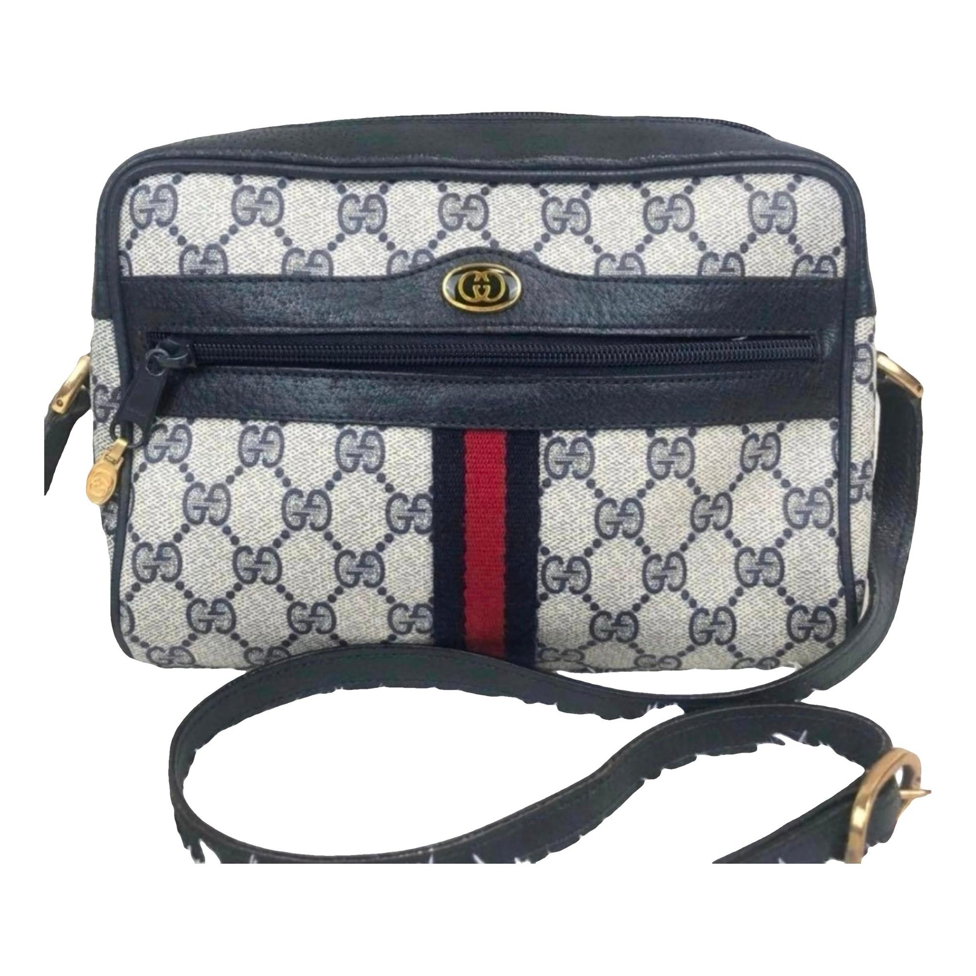 Ophidia leather crossbody bag