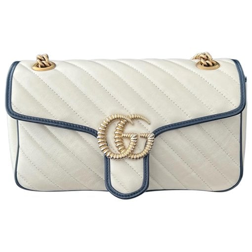 GG Marmont Flap leather crossbody bag