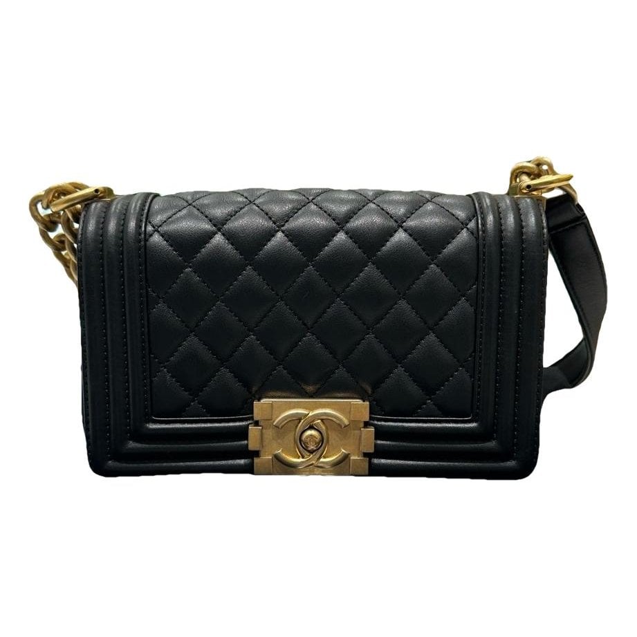 Boy leather crossbody bag
