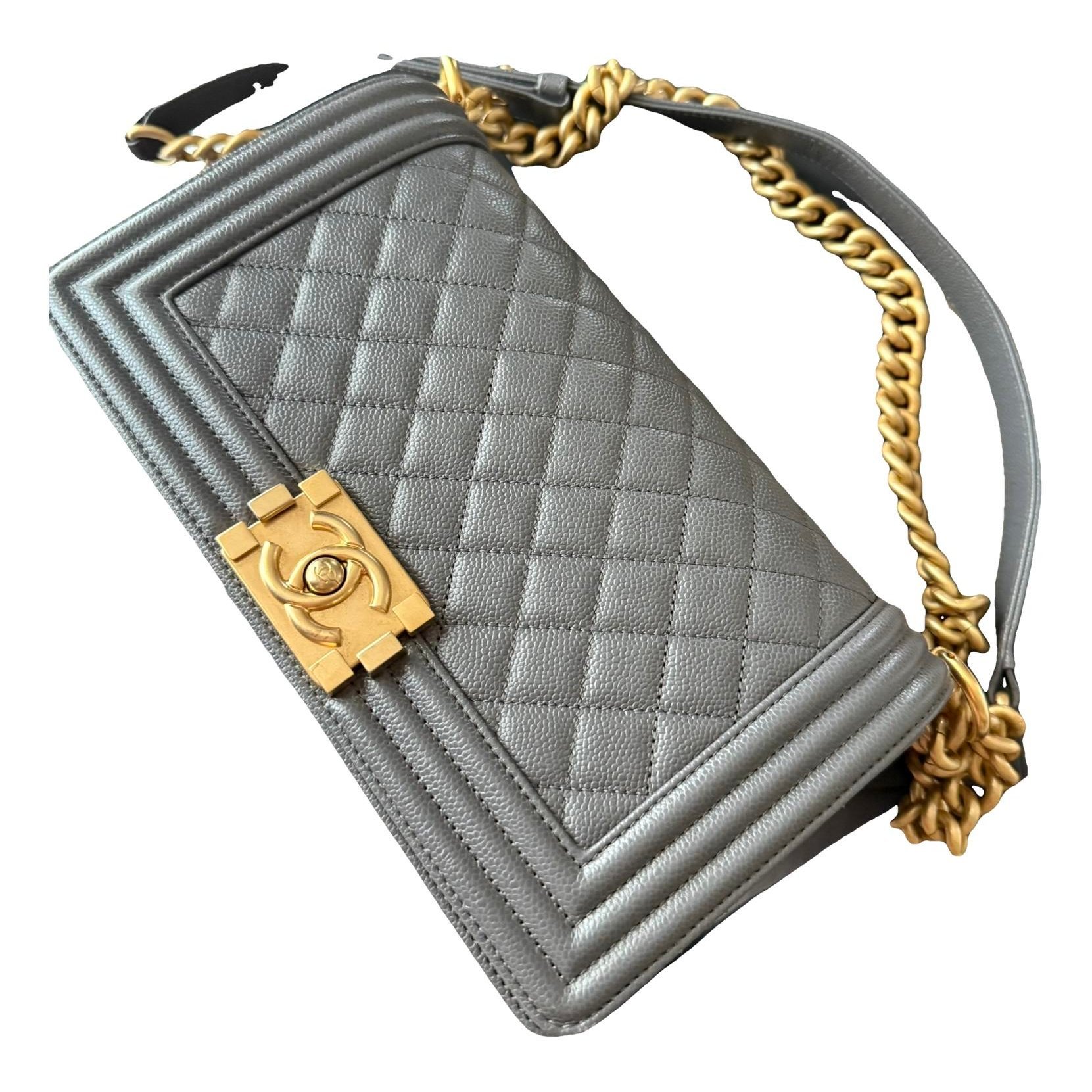 Boy leather crossbody bag