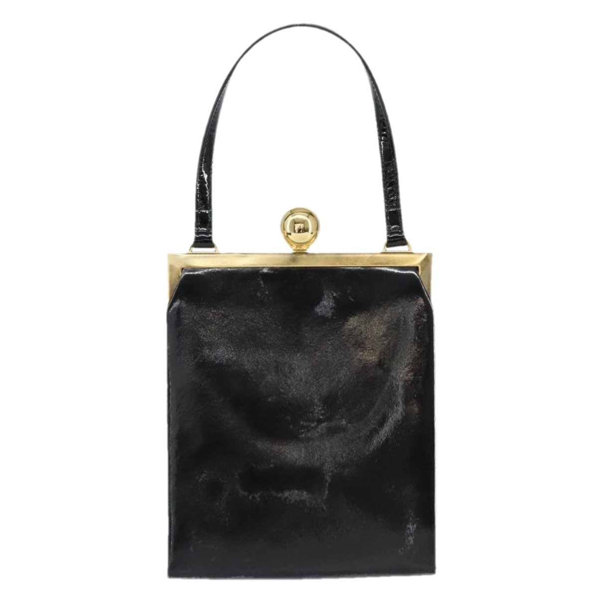 Patent leather handbag