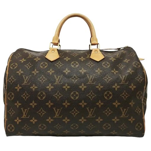 Nano Speedy / Mini HL leather handbag