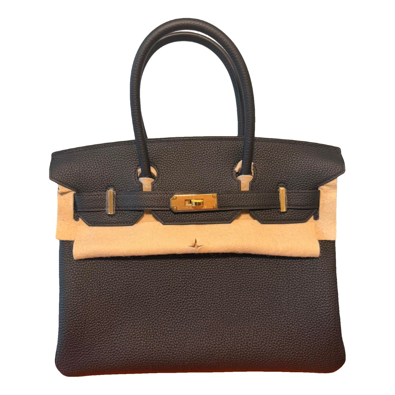Birkin 30 leather handbag