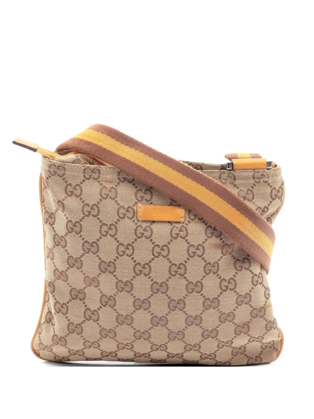 2000s GG canvas crossbody bag