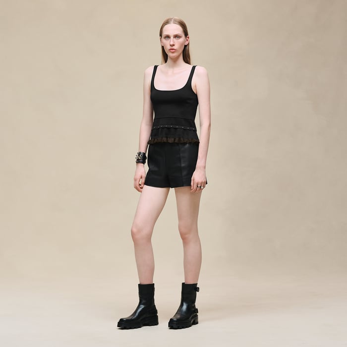 Noir Jewel Tank Top