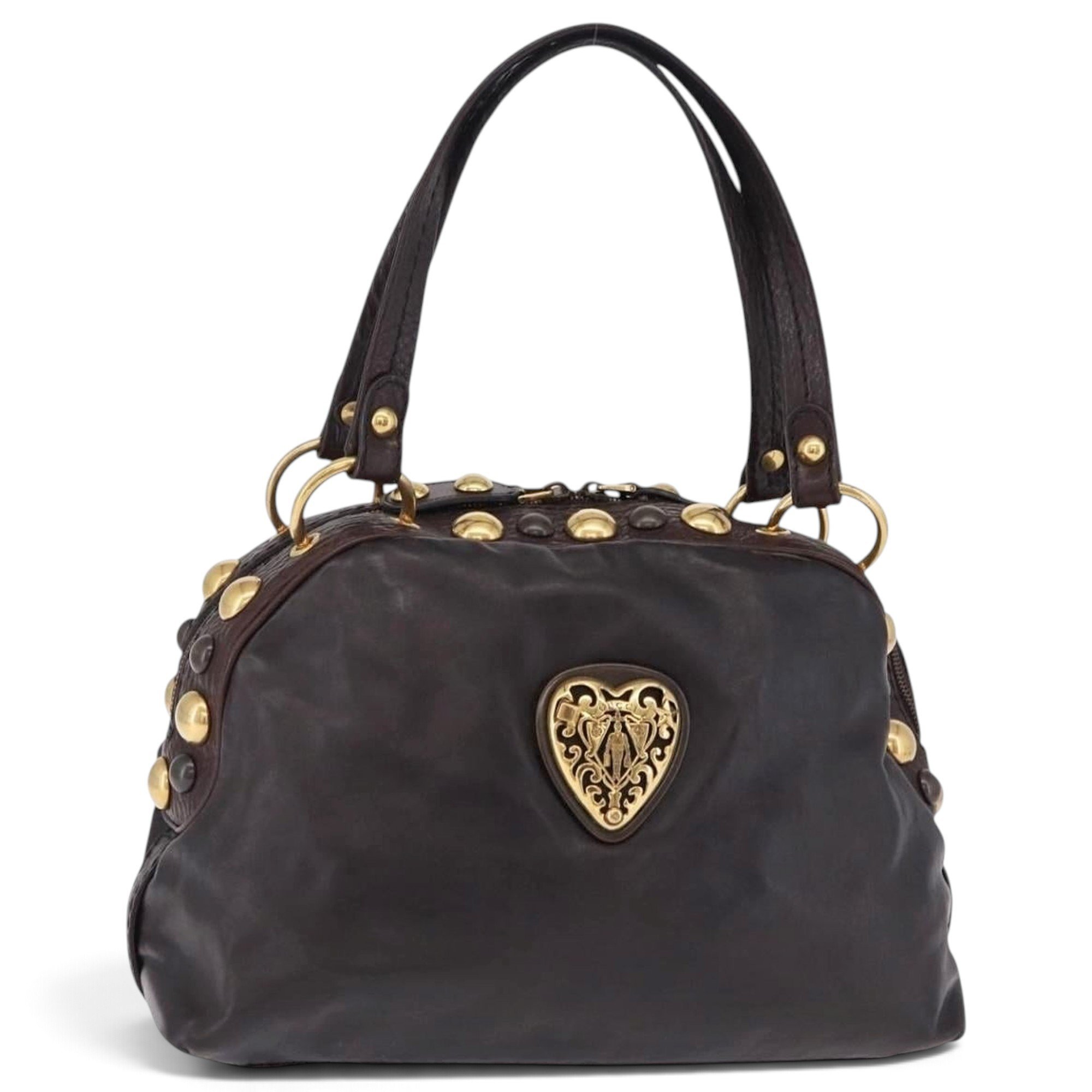 Leather handbag