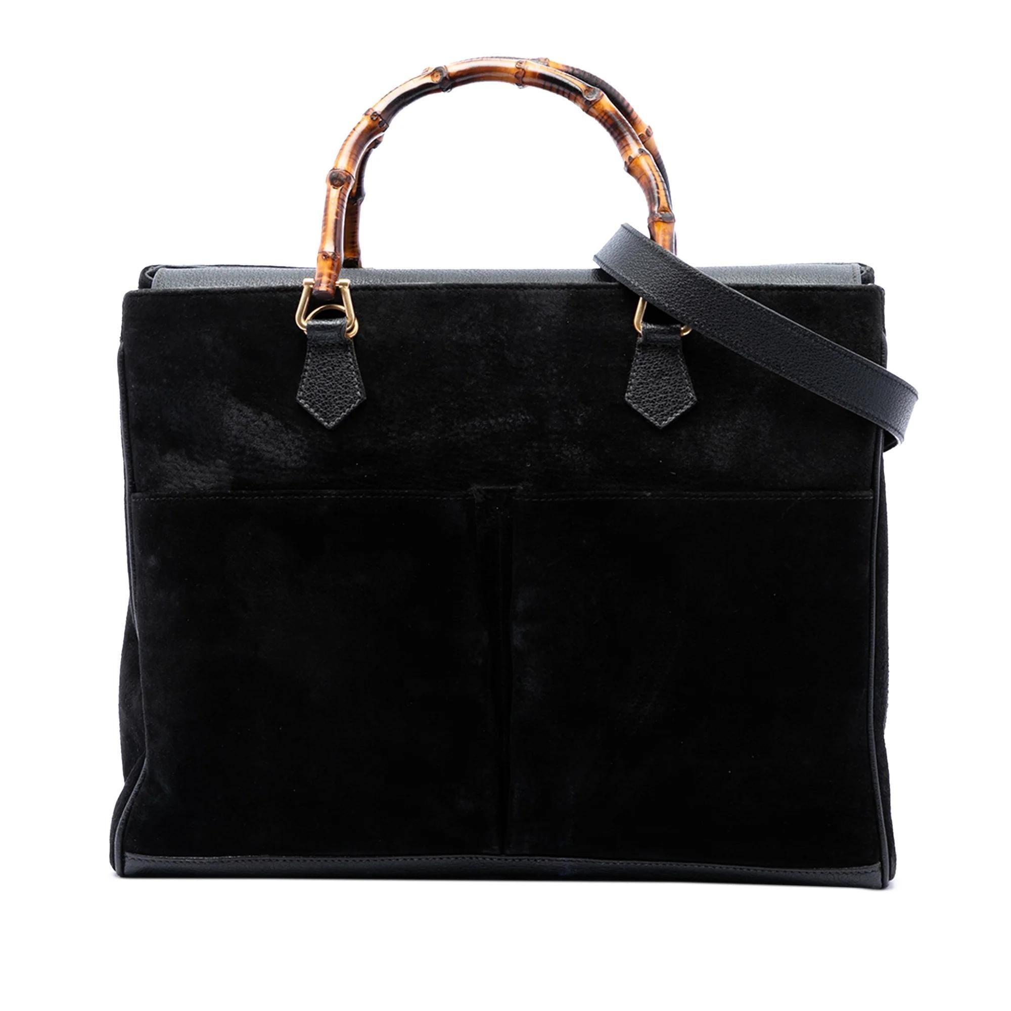 Bamboo leather satchel
