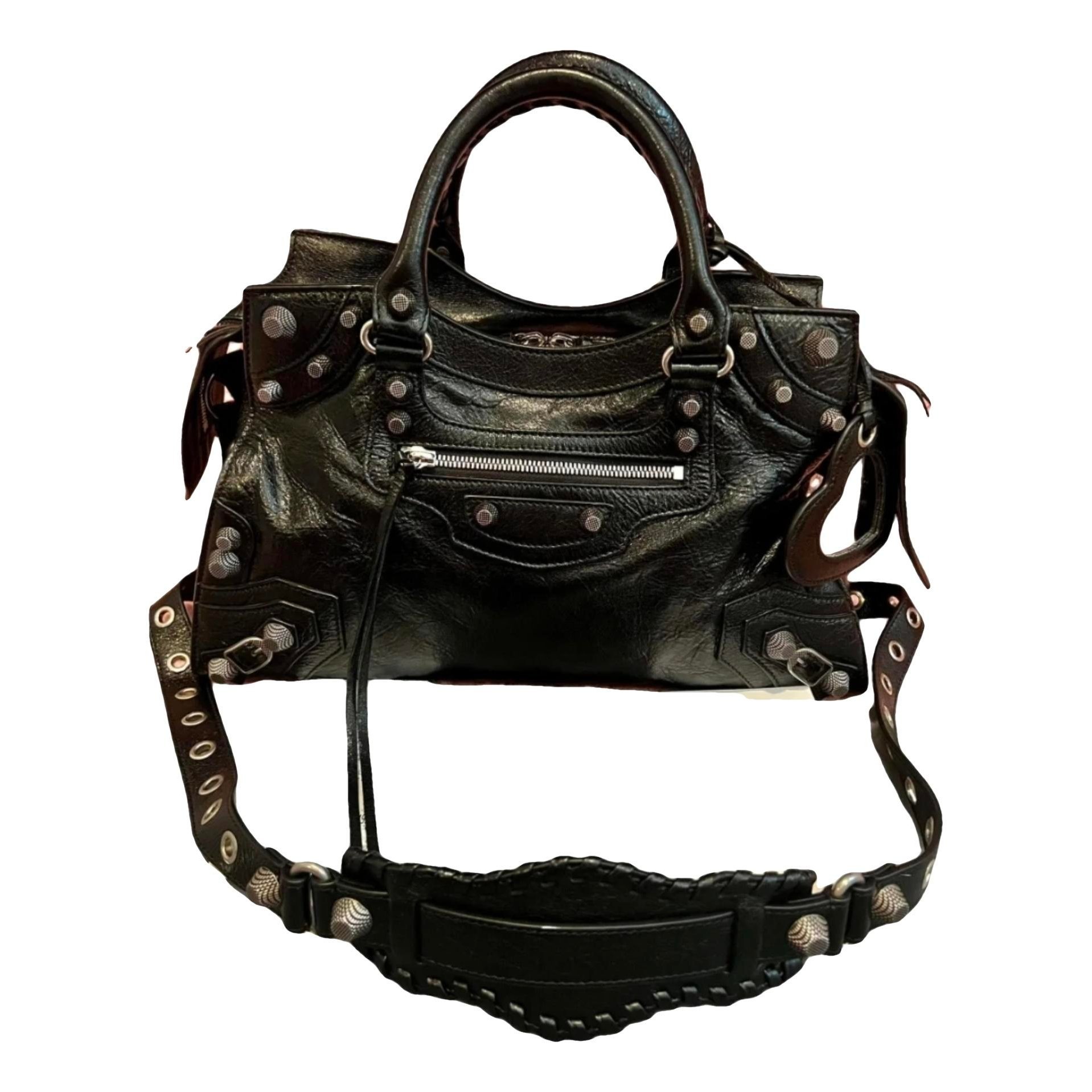 Balenciaga Neo Cagole City leather crossbody bag