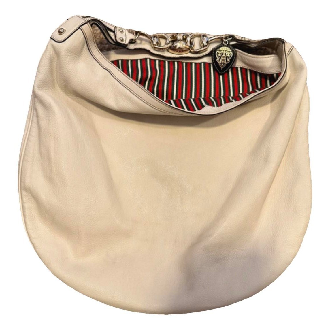 Hobo leather handbag