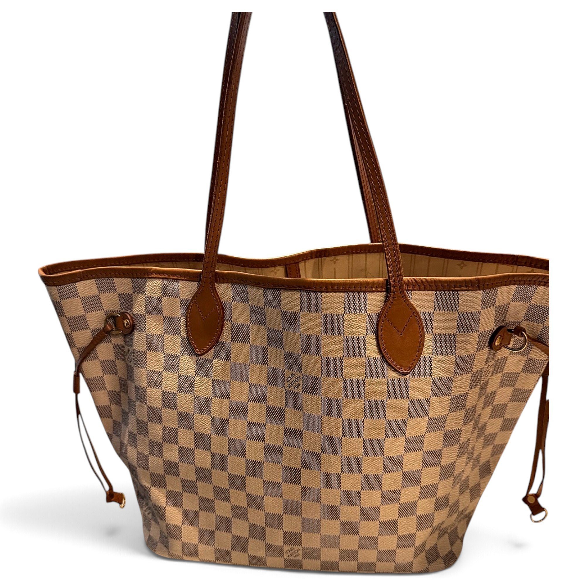 Neverfull leather tote