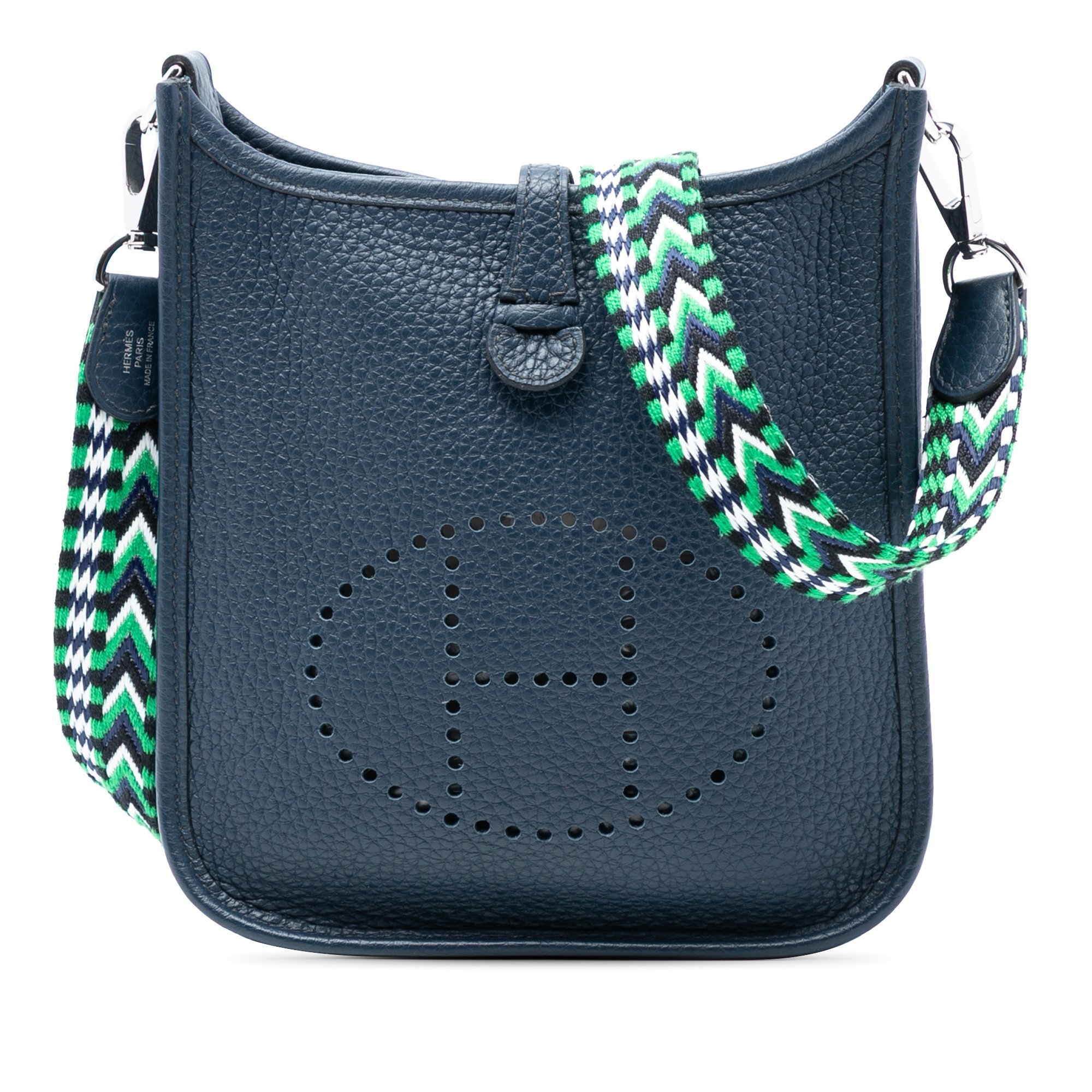 Evelyne leather handbag