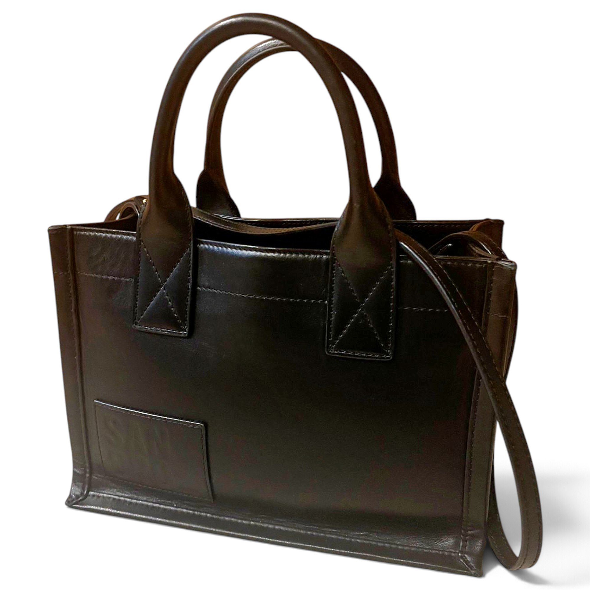 Leather crossbody bag