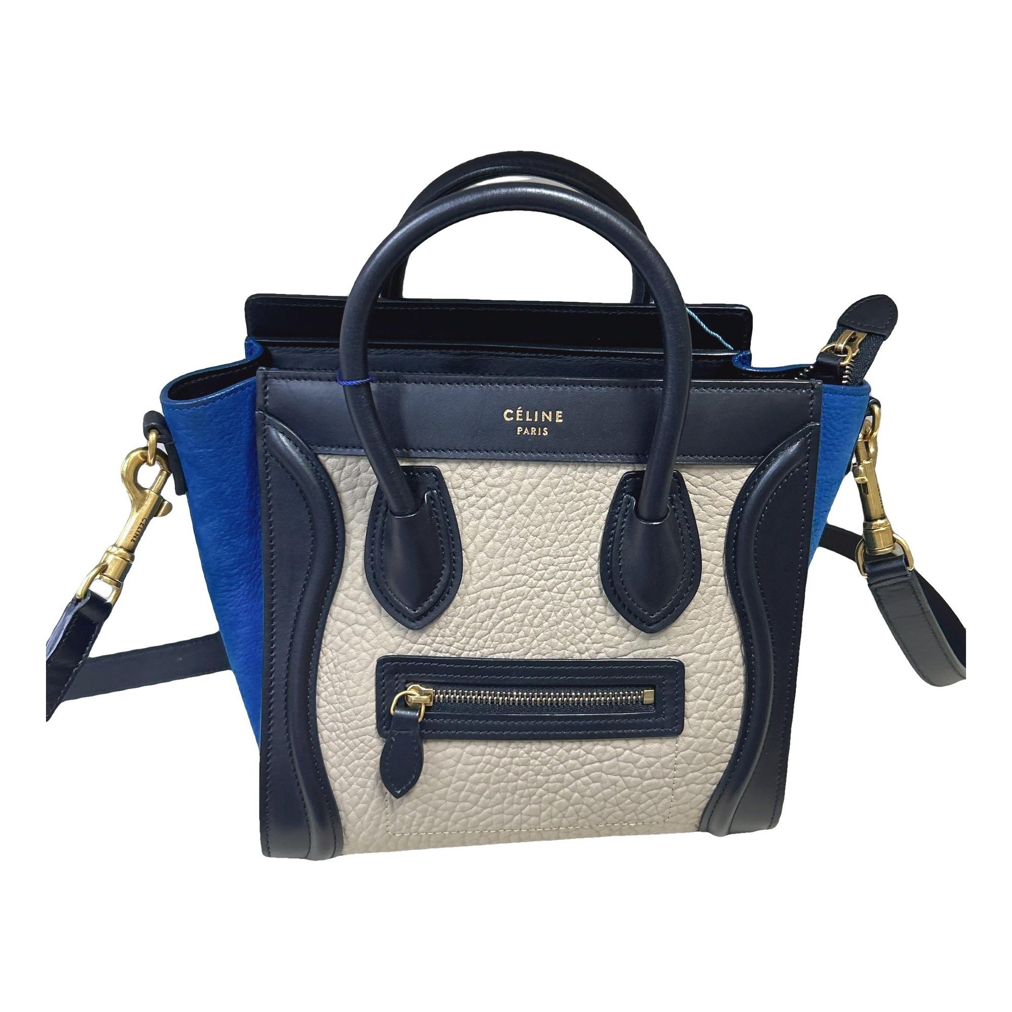 Nano Luggage leather handbag