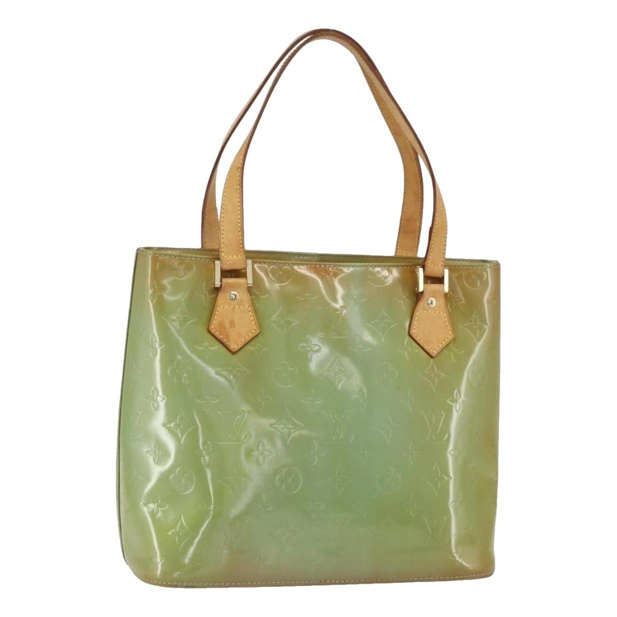 Patent leather handbag