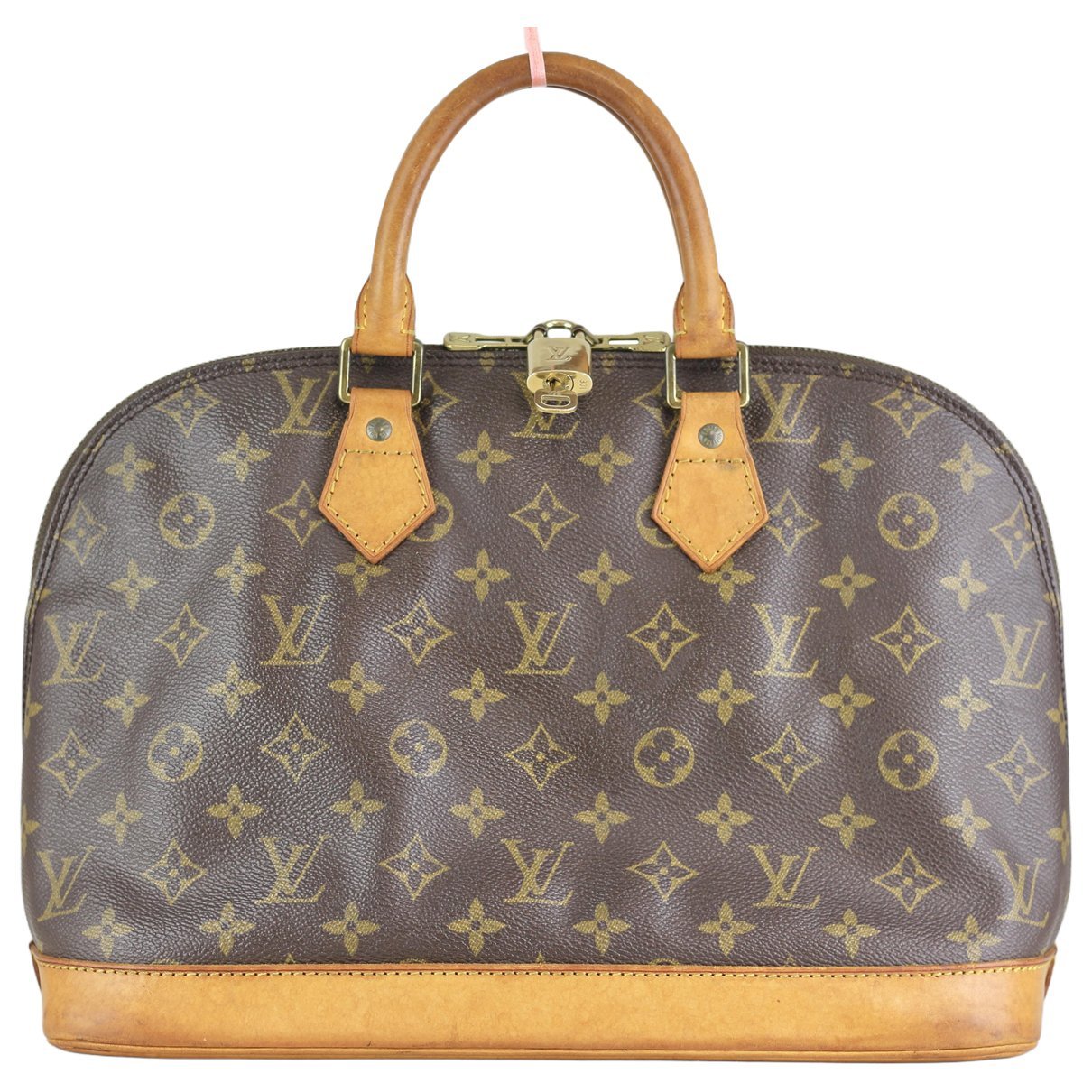 Louis Vuitton Alma cloth handbag