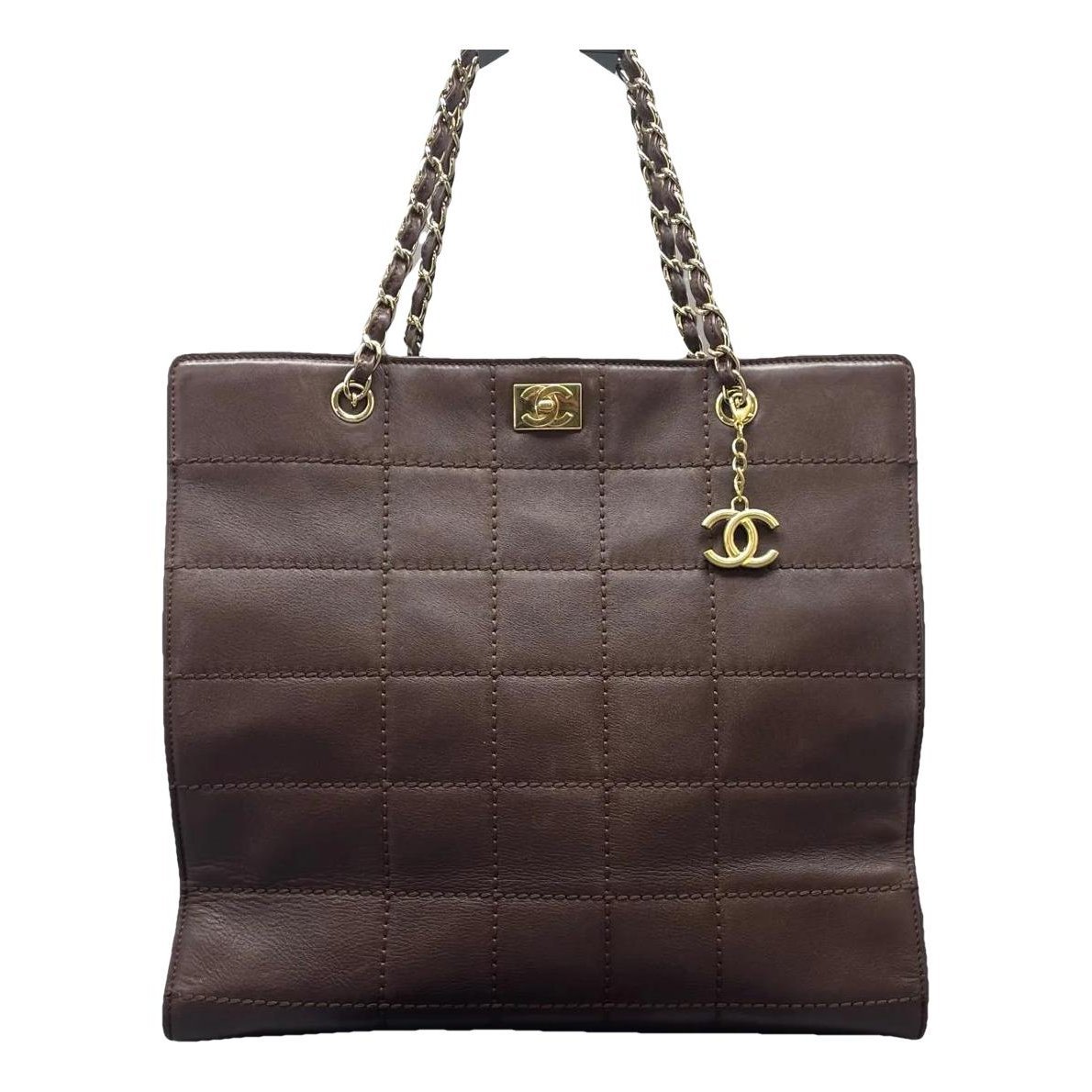 Leather tote
