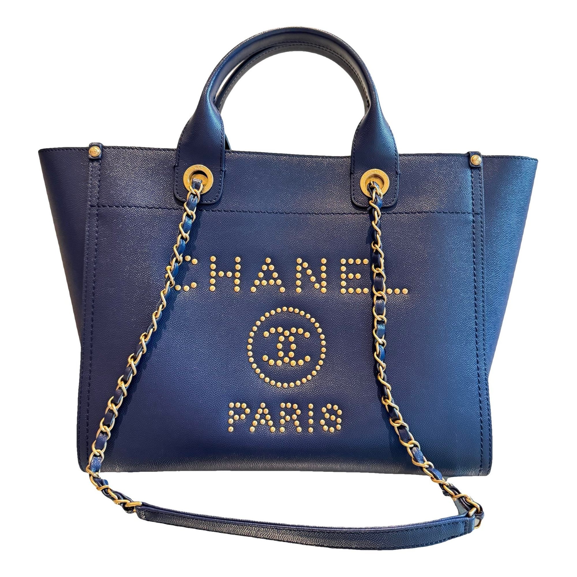 Deauville leather tote