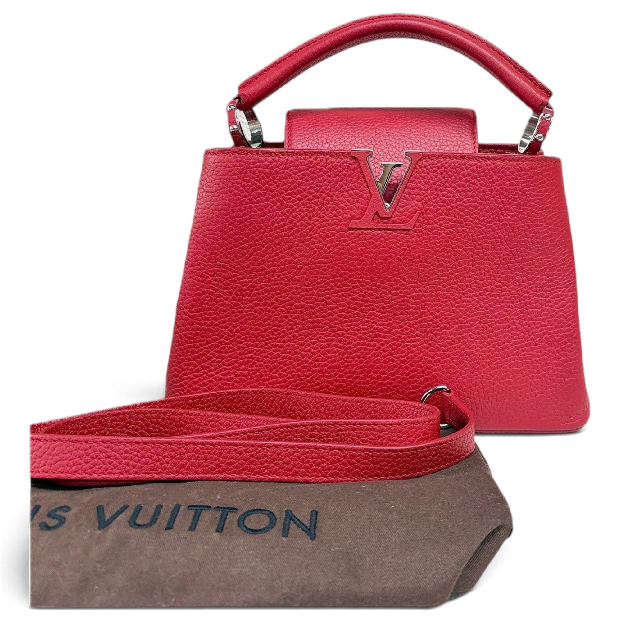 Capucines leather handbag