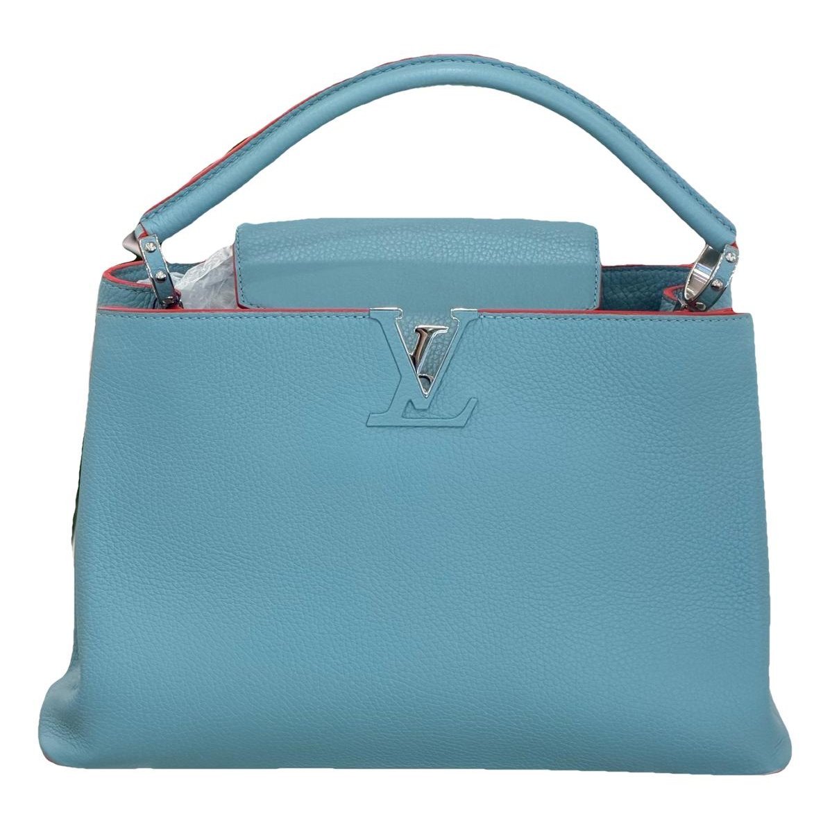 Capucines leather handbag