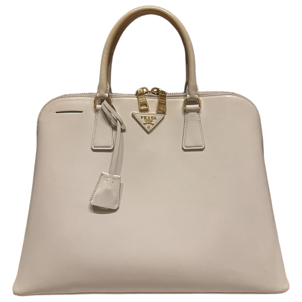 Promenade leather handbag