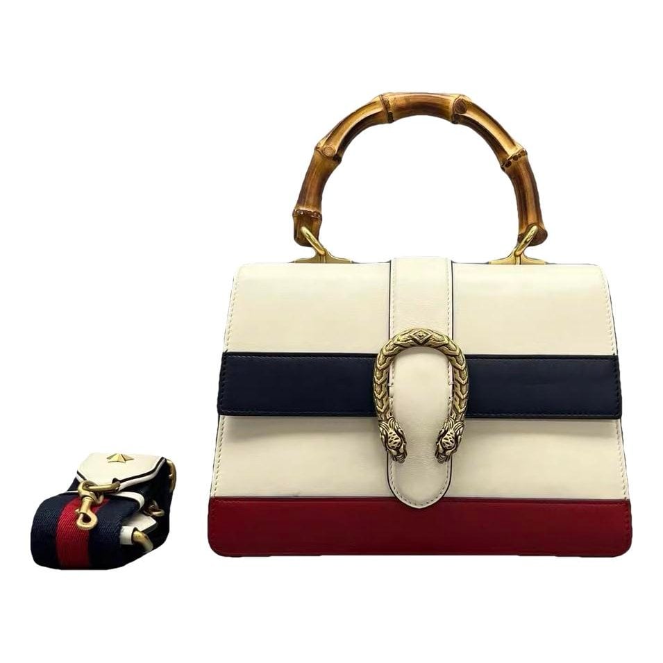 Dionysus Bamboo leather handbag