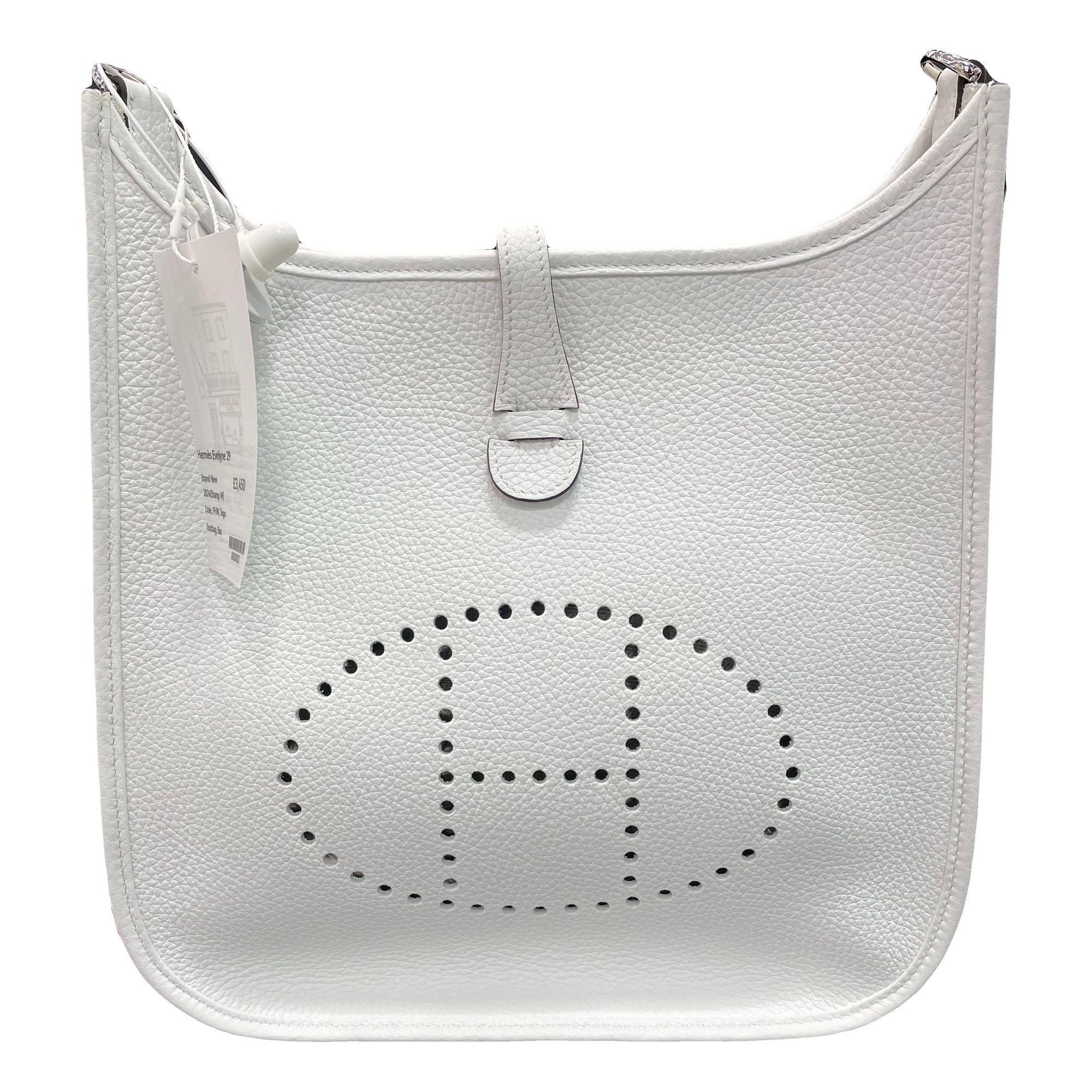 Evelyne leather handbag