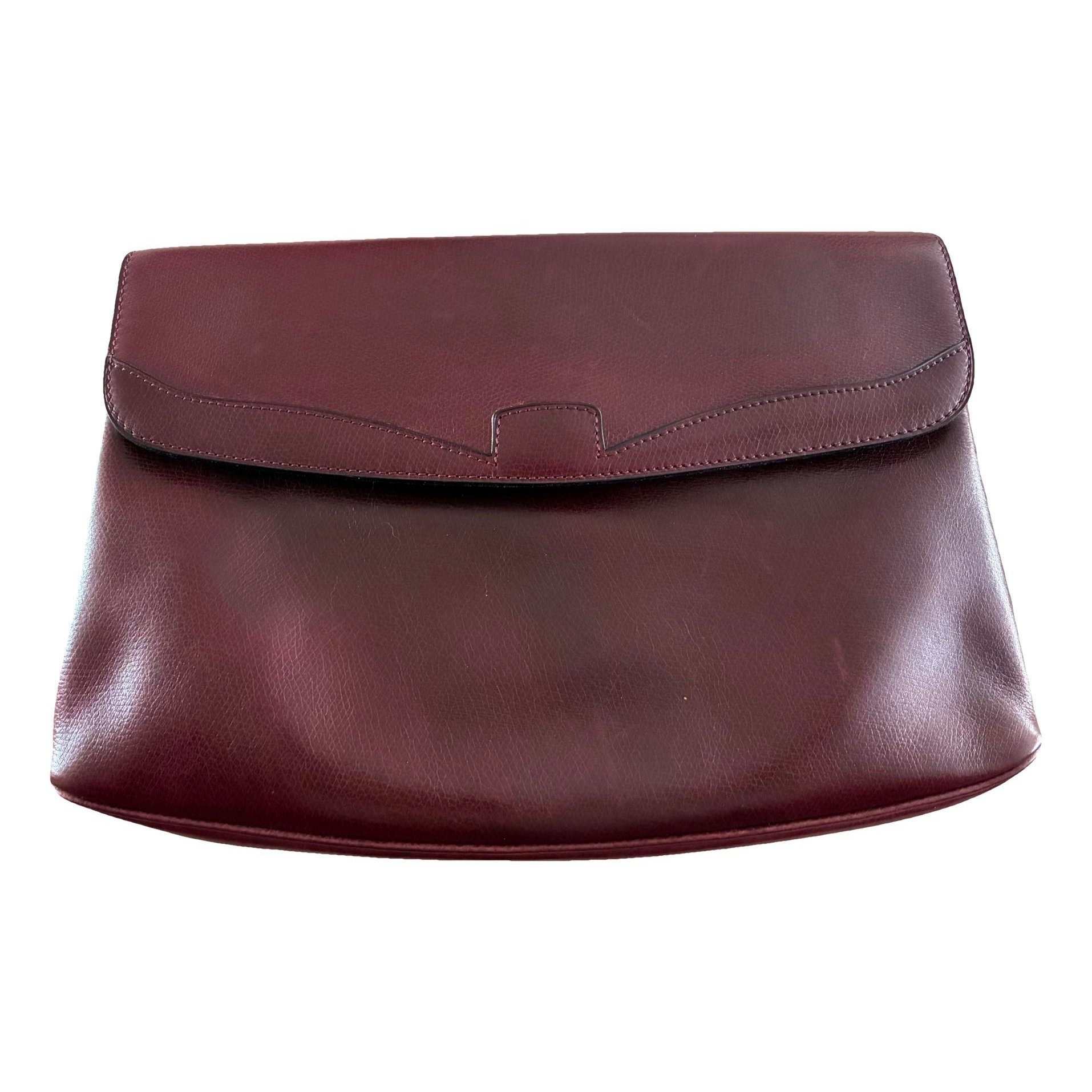 Delvaux Leather clutch bag