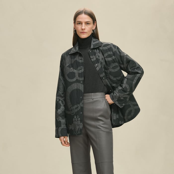 Gris Charbon "Palefroi Remix" Reversible Overshirt